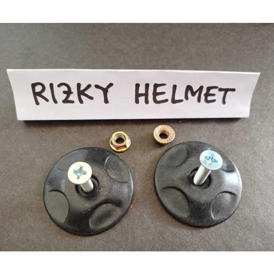 Bold Knop Helm KYT 2 Vision, Baut Knop, Baut Helm