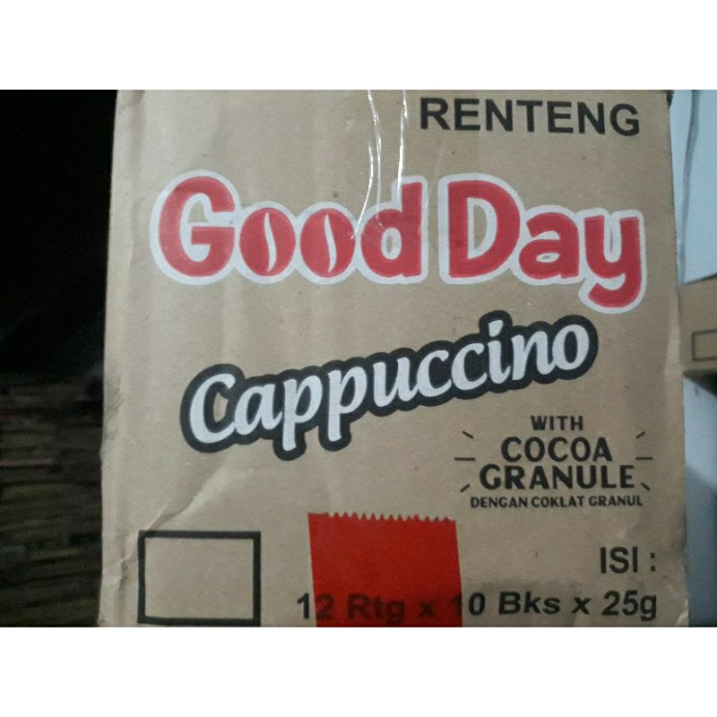 

Good Day Cappuccino Kartonan Isi 12 Renteng