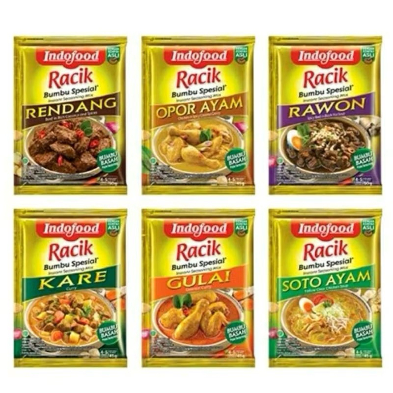 

Racik bumbu basah Rawon/Kare/Sotoayam 45gr