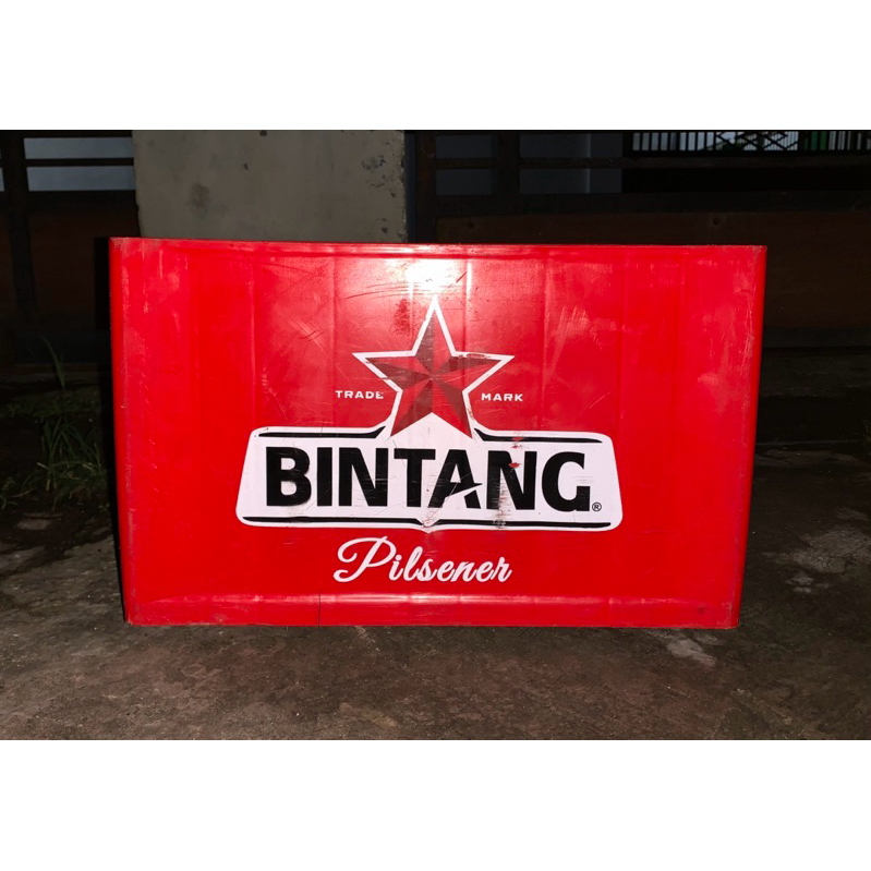 krat bir bekas (botol kecil)