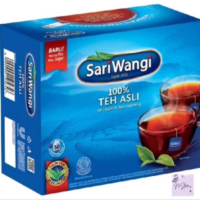 

Teh Celup SARIWANGI isi 50 pcs