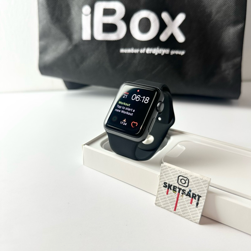 Apple Watch Series 3 42mm iBox iwatch Batre Health 99%