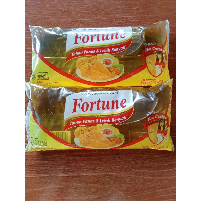 

Minyak goreng fortune 500 ml