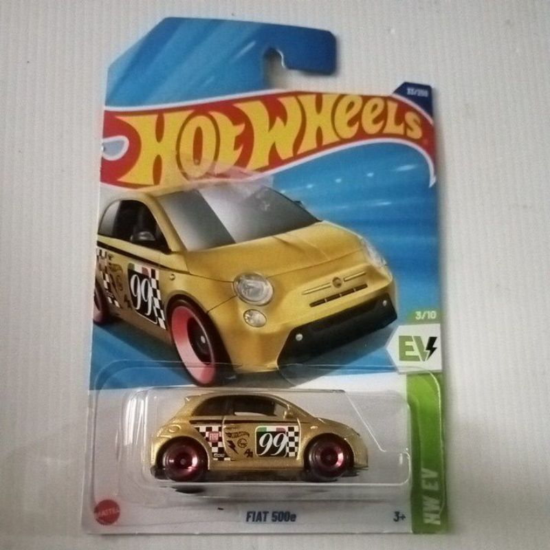 Hotwheels Fiat 500e