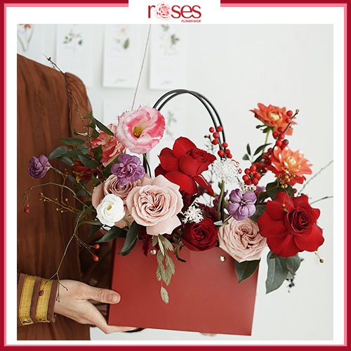 

Bloom Bag Flower Bag Gift Bag murah U12