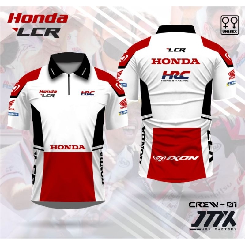 Jersey crew moto gp Honda Racing/ jersey moto gp hrc terbaru 2025
