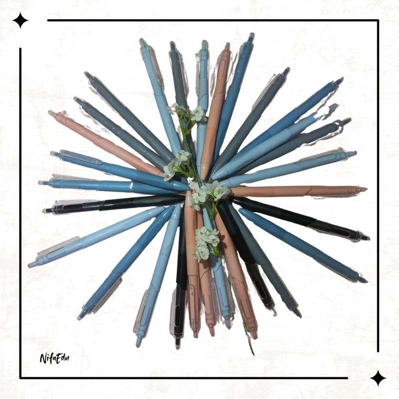 

Pulpen ST Cepat Kering 0.5 mm / Pulpen Mekanik Cetekan Pena Netral / Pulpen Hitam / Pulpen Pastel / Morandi