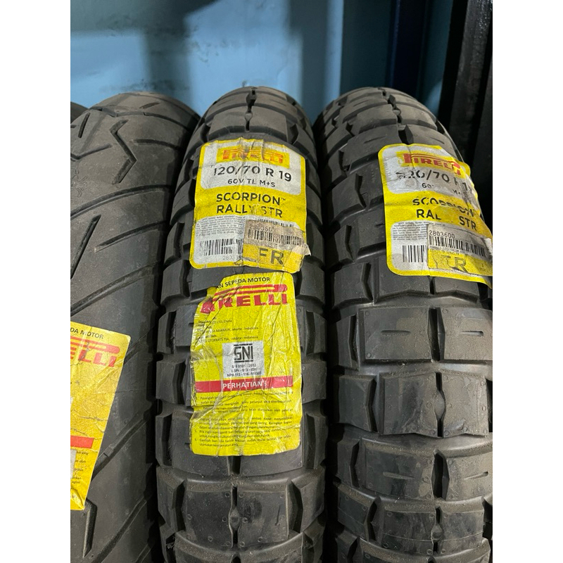 pirelli scorpion railly 120/70-19nos