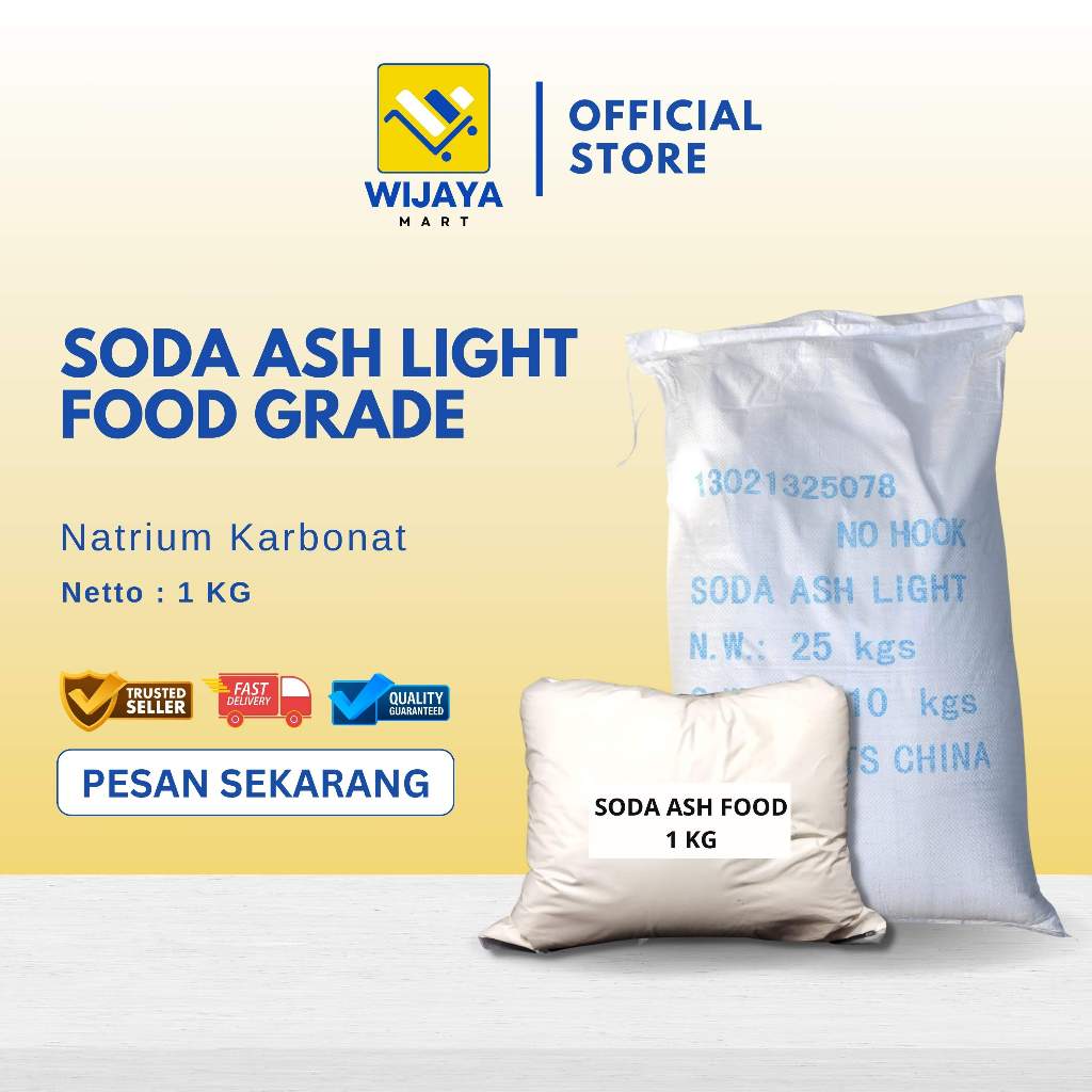 Soda Ash Light Food Grade 1 Kg
