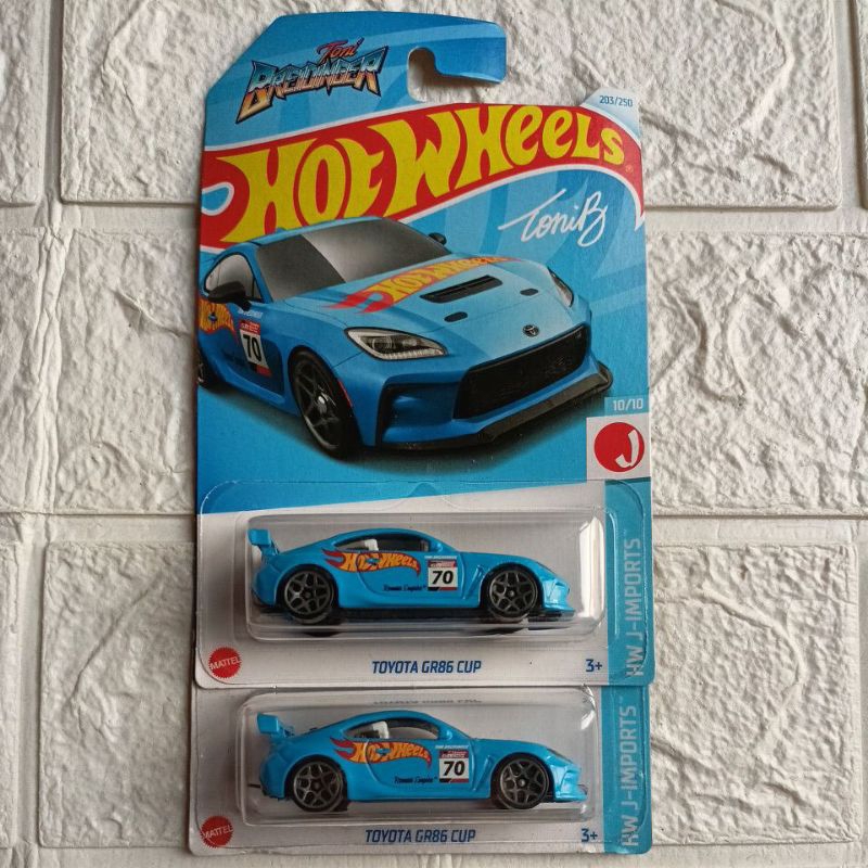 Hotwheels Toyota GR86 Cup Biru