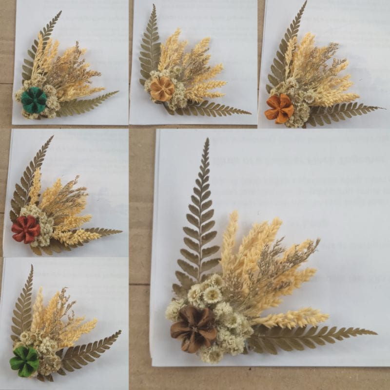 rangakain bunga kering sudut mahar, rangkaian bunga kering, rangkaian bunga sudut