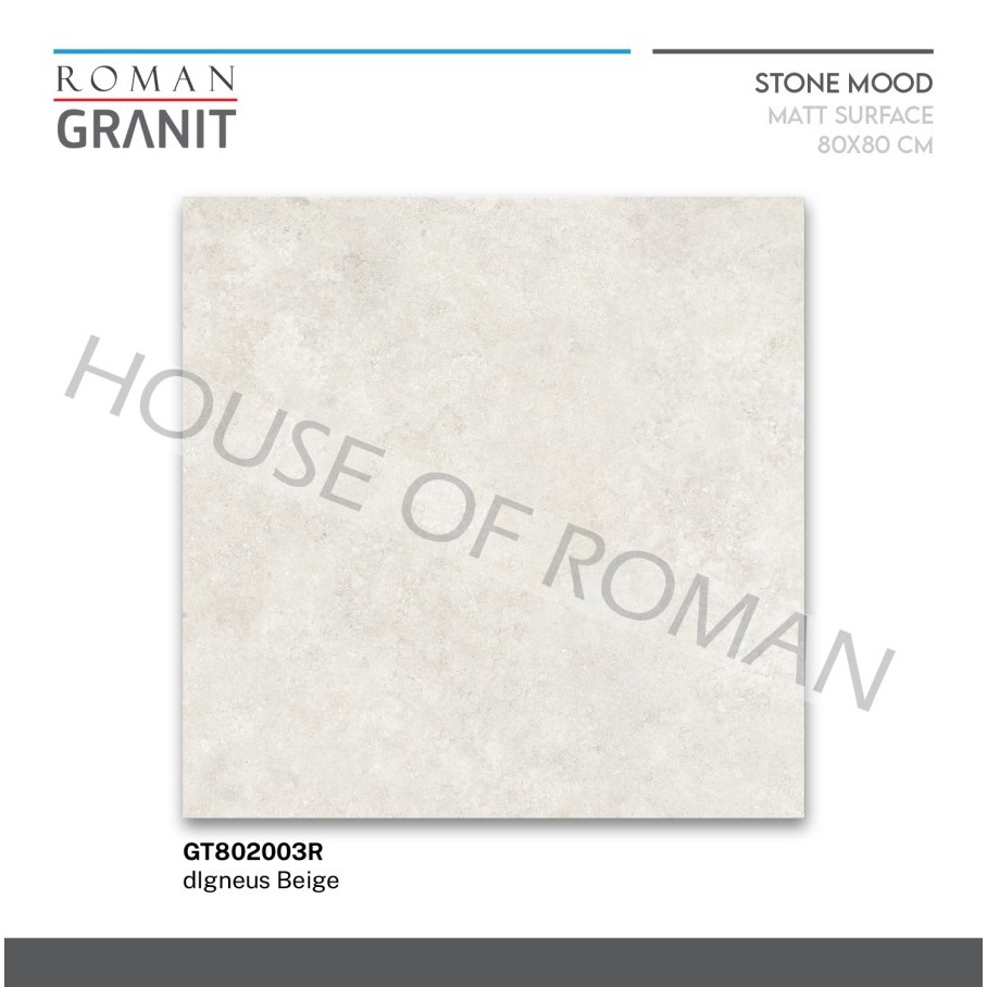 ROMAN GRANIT dIgneus Beige 80x80 GT802003R ROMAN GRANIT