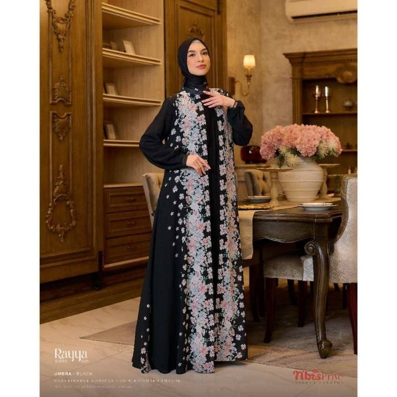 Umbra gamis black/rayya series/rayya series umbra