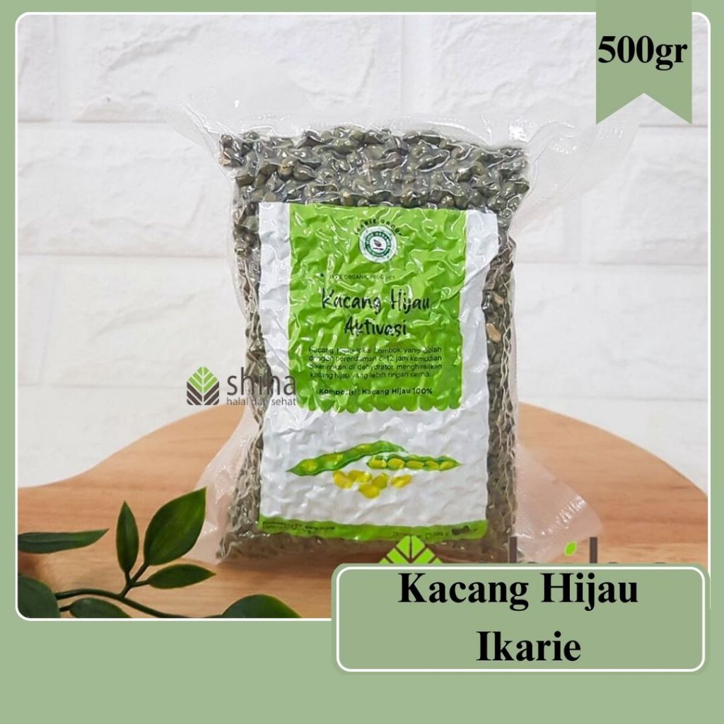 

Kacang Hijau Aktivasi 500gr - Ikarie Organic l Warung Shiha