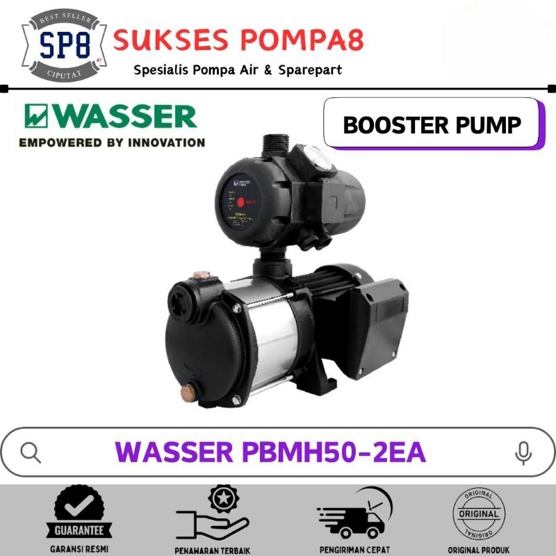 Booster Pump Wasser PBMH 50-2EA / Pompa Pendorong / Multistage