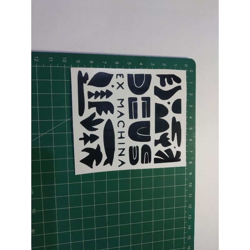 

stiker cutting Deus ex machina