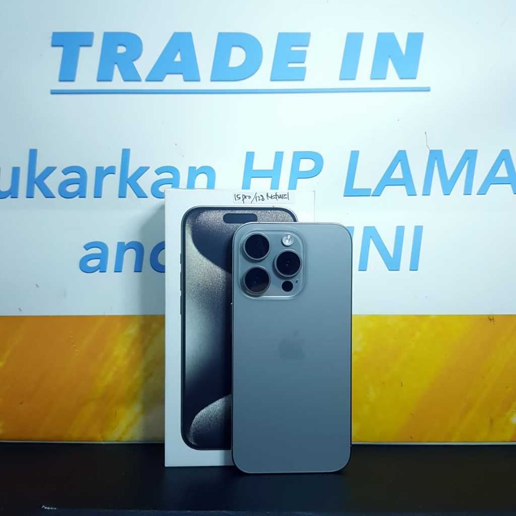 Iphone 15 Pro 128Gb iBox Second Bekas Fullset