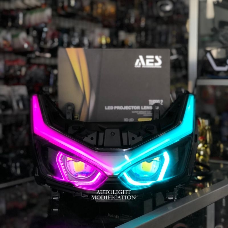 BILED PCX 160 2025 CUSTOM BILED AES TURBO GEN 2 3 INCH FULL SET REFLEKTOR