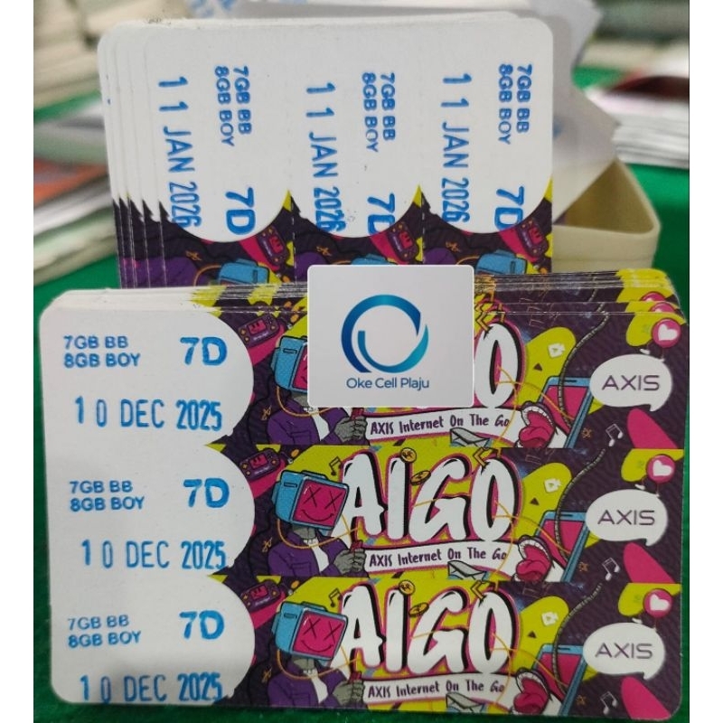 voucher Axis Aigo 7GB 7hari