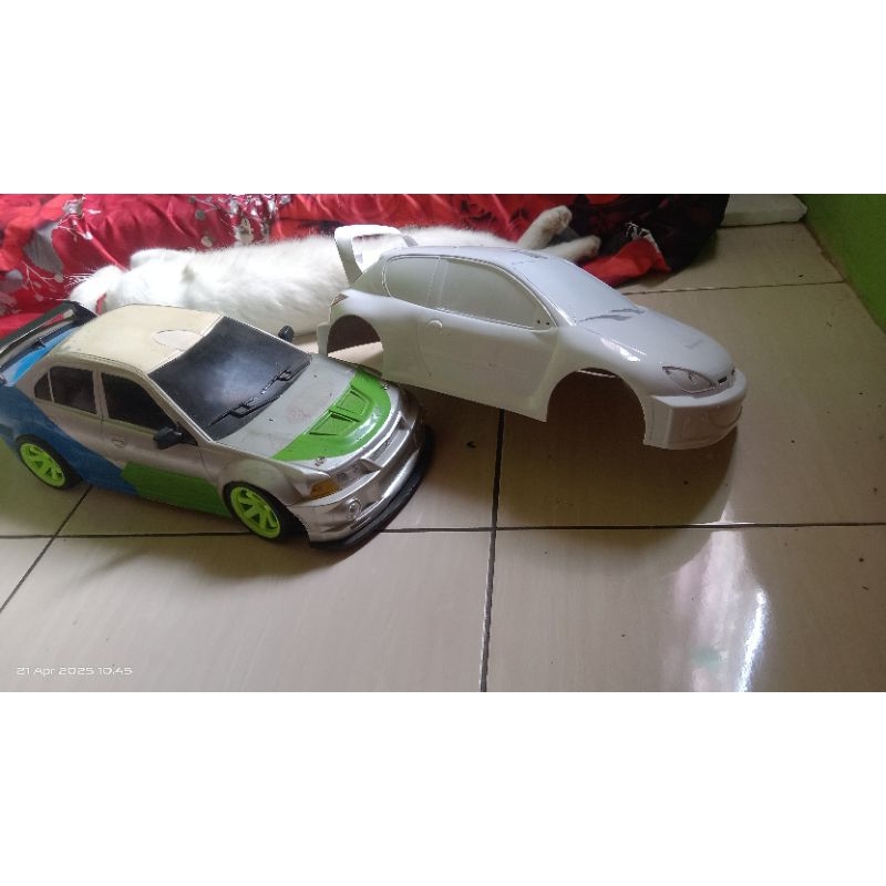 Bodykit Rc qd evo bonus body pesot 206