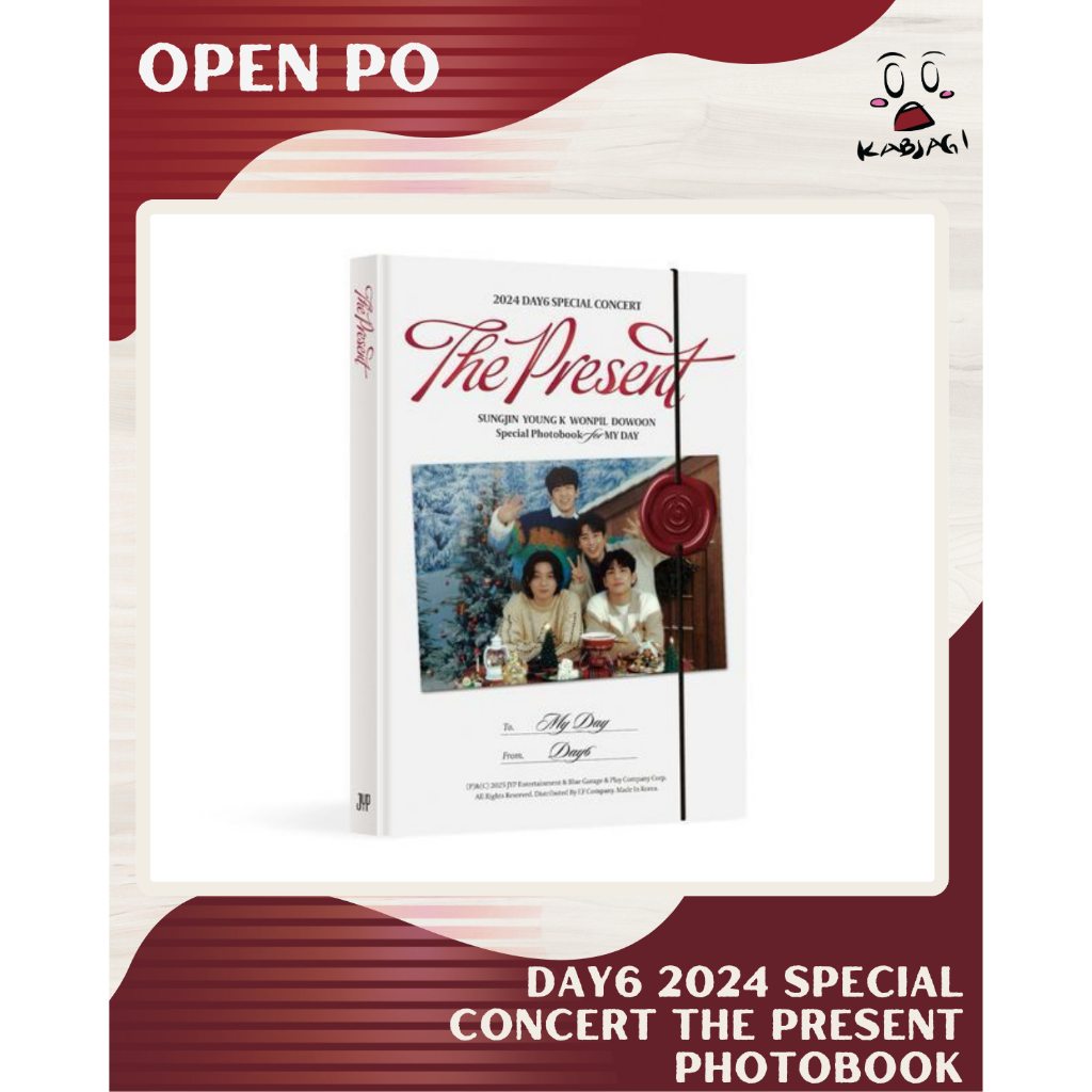 [BOOKED] DAY6 2024 SPECIAL CONCERT THE PRESENT PHOTOBOOK