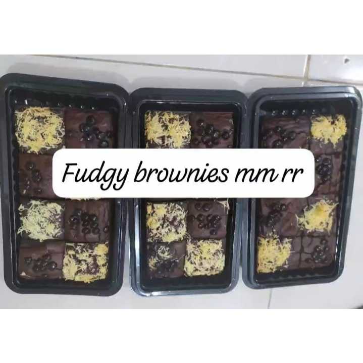 BROWNIES FUDGY 20x10 cm , 20x20 cm | BROWNIES FUDGY