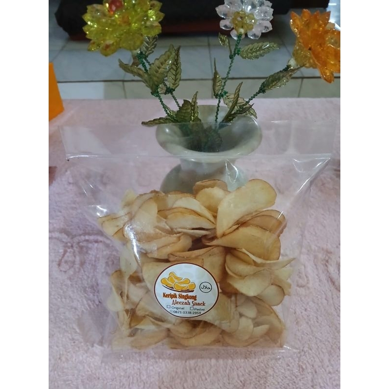 

Keripik singkong original 200gram/1bungkus