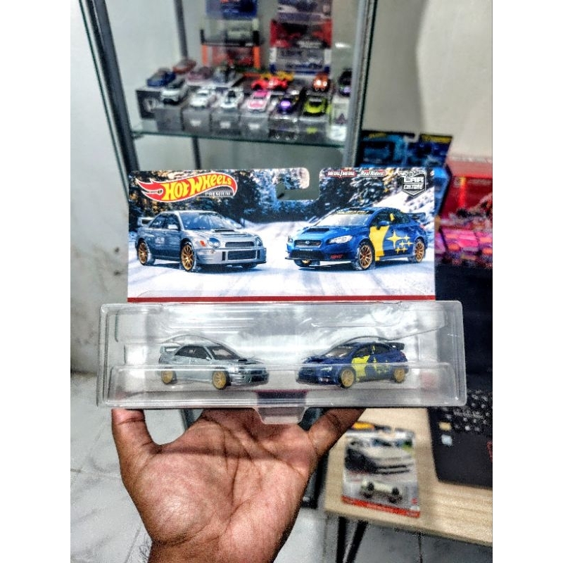 Hot wheels twin pack subaru impreza