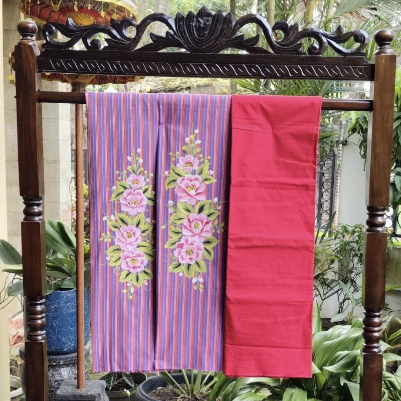 KAIN LURIK LUKIS KAIN LURIK SETING BLAZER KEMEJA