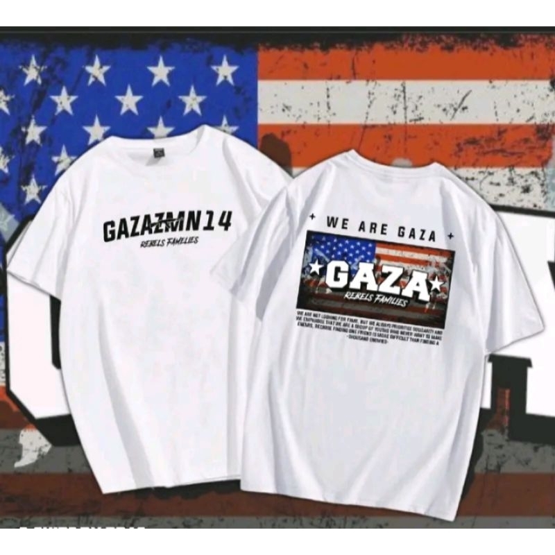 Kaos T shirt Gaza We are Gaza