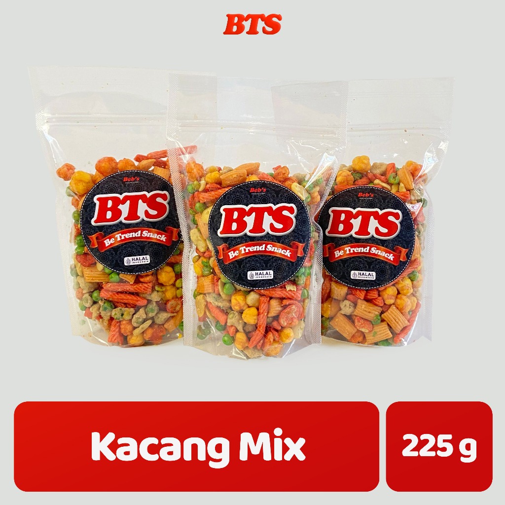 

Kacang Mix 225g | Snack Kacang Campur