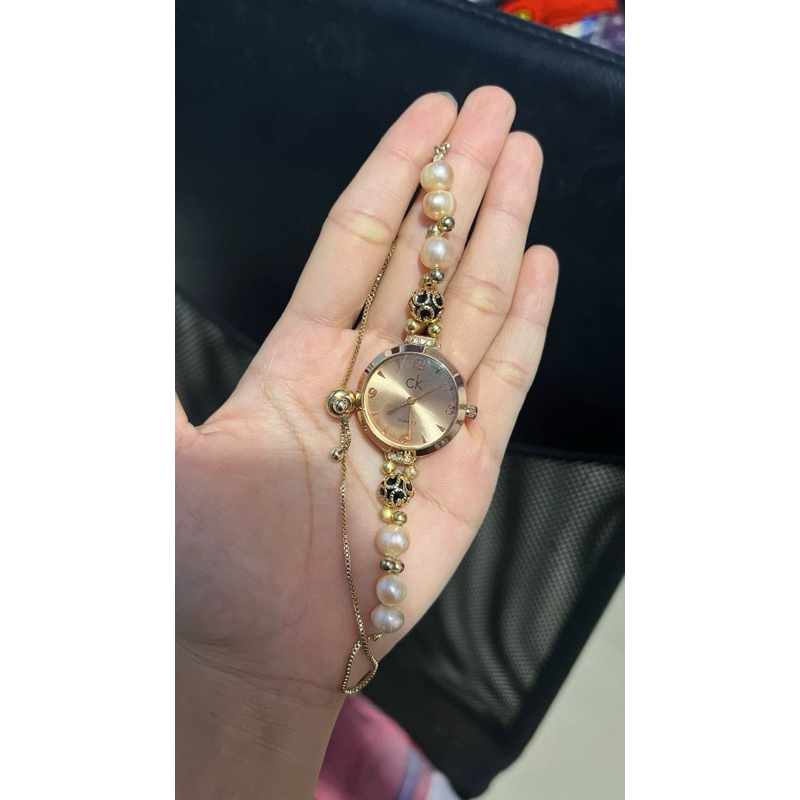 PRELOVED Jam tangan mutiara wanita