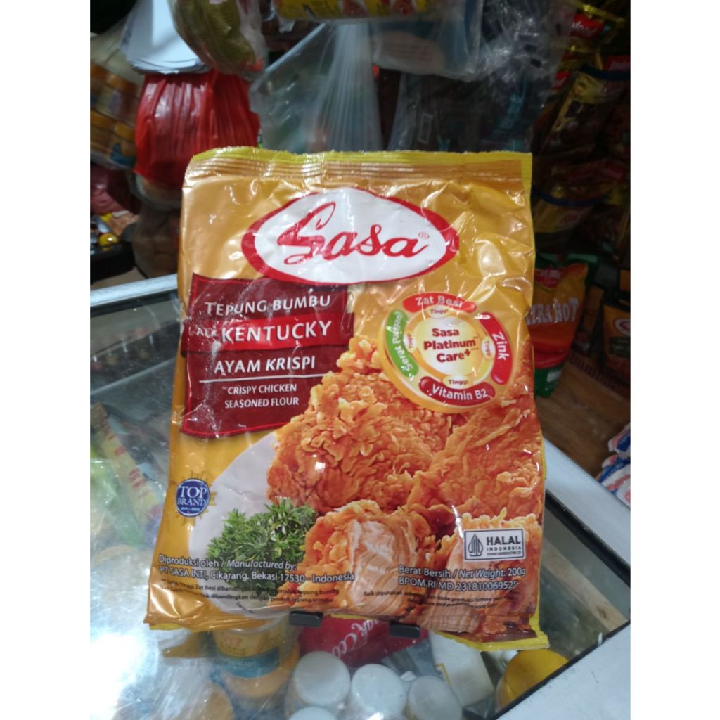 

Sasa Tepung Bumbu Kentucky 200gr