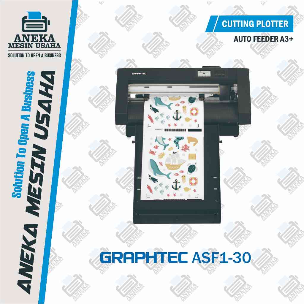 GRAPHTEC ASF1-30 Mesin Cutting Stiker Autofeeder Otomatis A3+