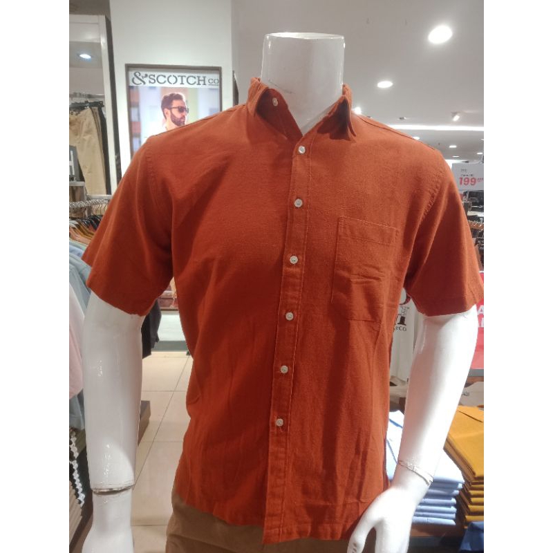 Scotch Kemeja Pendek Pria Casual