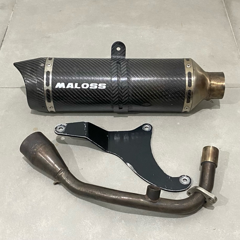 knalpot vespa malossi mhr cobra carbon