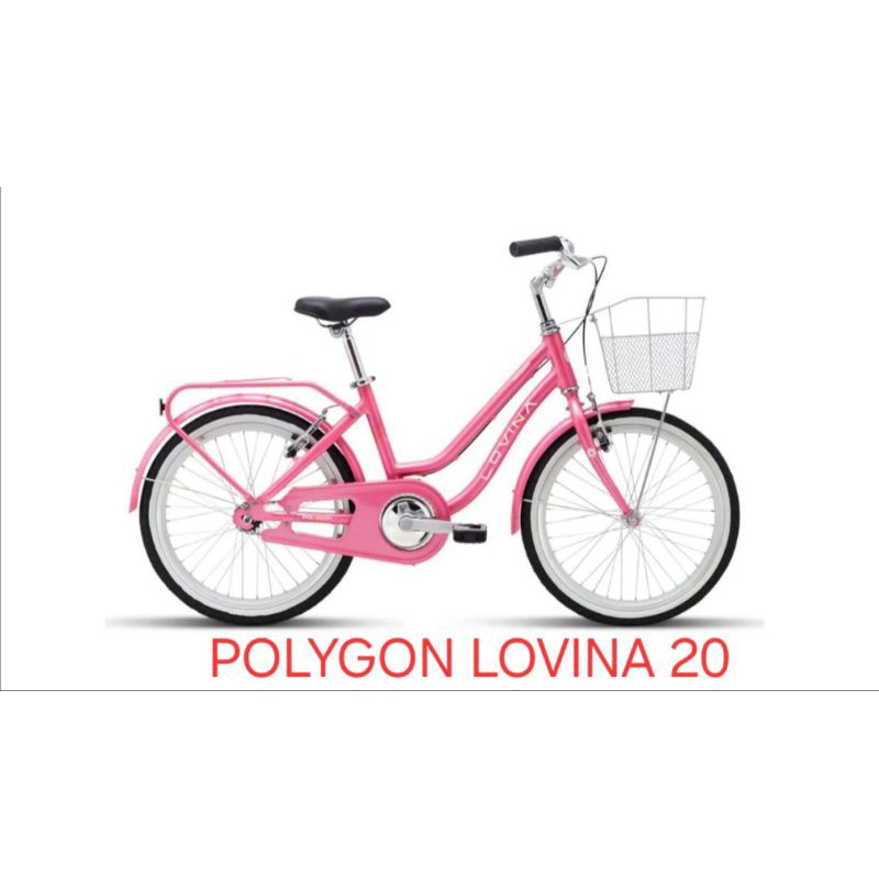 Polygon lovina 20"city bike sepeda mini lovina 20