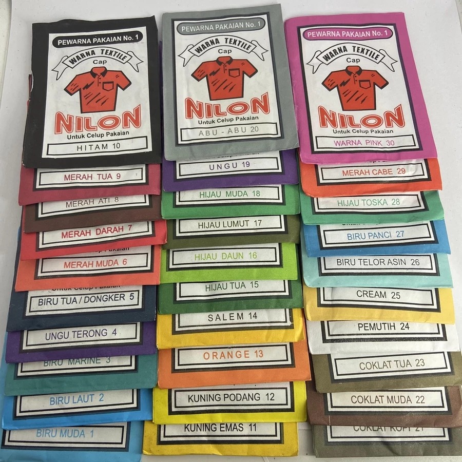 Pewarna Pakaian Wantex Wantek Wanter Pewarna Pakaian / Wantex Pewarna Pakaian