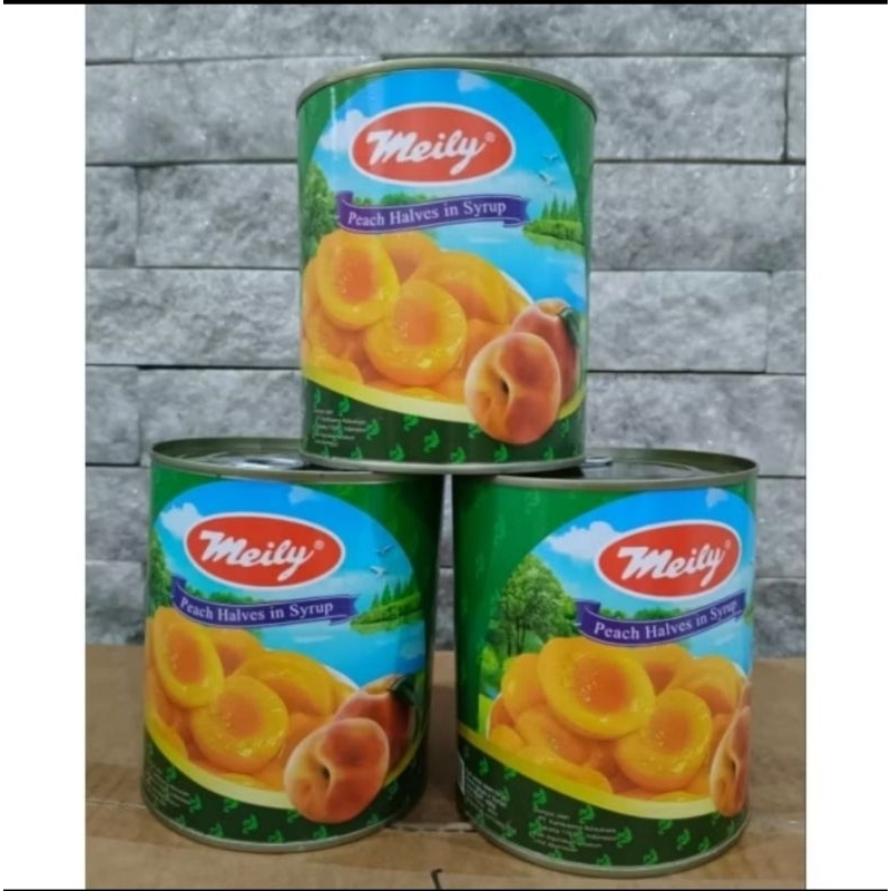 

Peach Meily 820gr-Buah Kaleng