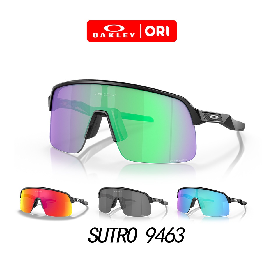 【100% ORI】Kacamata Hitam Oakley Original Sunglasses SUTRO 9463 Polished Black Wanita Pria