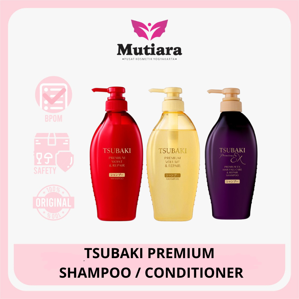 TSUBAKI PREMIUM SHAMPOO / CONDITIONER 450 ML