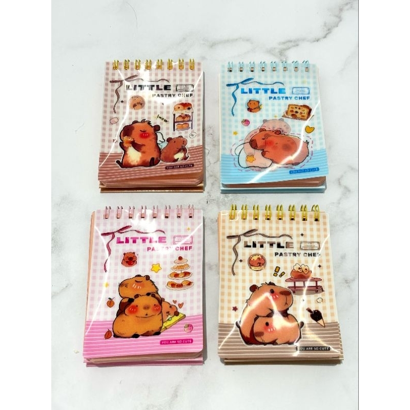 

Cammica - Notebook Mini Capybara Lucu