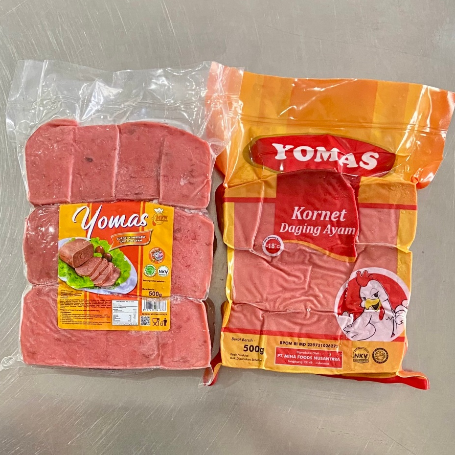 

Yomas Kornet Sapi / Kornet Ayam 500gr Isi 24pcs