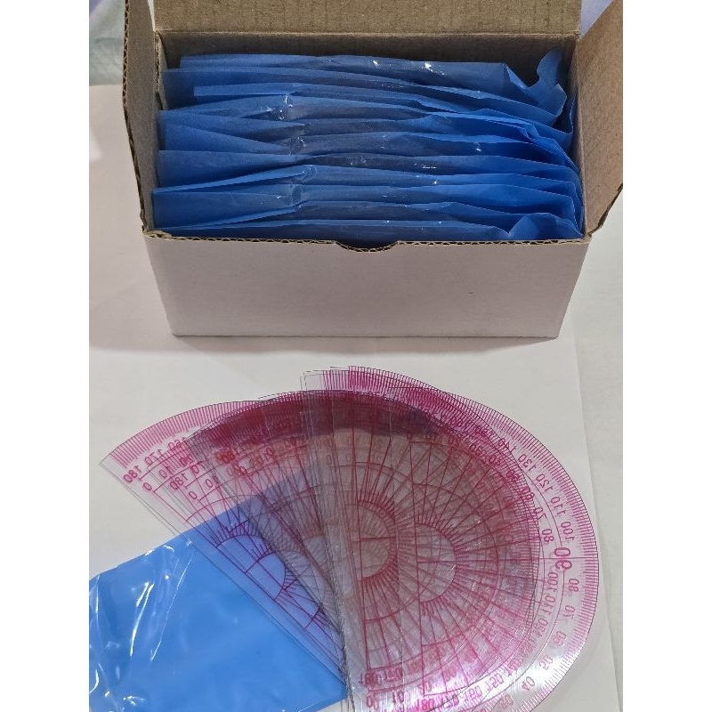 

PENGGARIS BUSUR / MISTAR BUSUR 180 DERAJAT PER BOX 120 PCS GROSIR PENGGARIS BUSUR