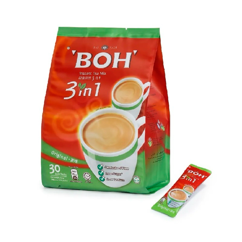 

BOH INSTANT TEA MIX 3in1 ORIGINAL(isi 30pcs)