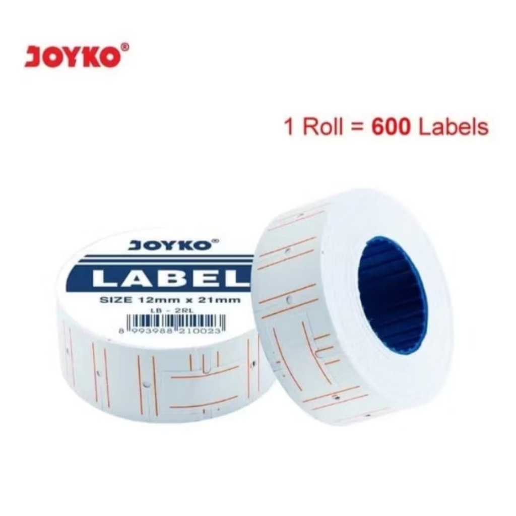 

HJK LABEL HARGA PRICE LABEL JOYKO LB-2RL 1 BARIS TERLARIS