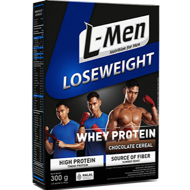

pekanbaru / lmen l-men loseweight lose weight whey protein chocolate cereal high fiber cokelat 300g