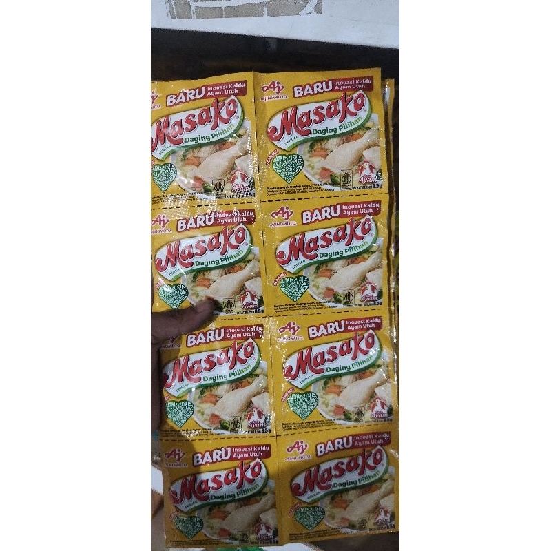 

Masako Ayam 8.5g Renceng isi 12 pcs