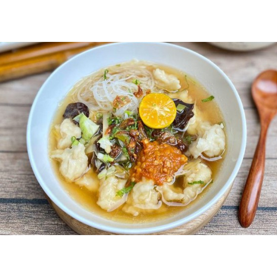 

Tekwan asli Ikan Tengiri, Tekwan Palembang