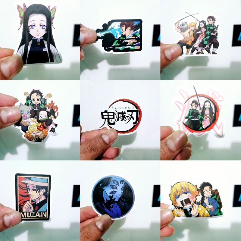 

Hot Demon Slayer Stiker Kartun Anime Jepang Stiker Anti Air Stikers Berperekat